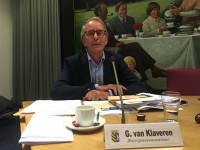 Waarnemend burgemeester Gerard van Klaveren / Bron: Persbureau Ameland