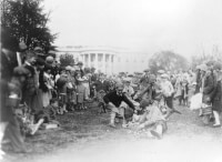 Easter Egg Roll in 1929 / Bron: National Photo Company Collection, Wikimedia Commons (Publiek domein)