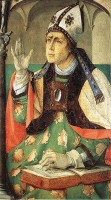 Augustinus / Bron: Justus van Gent (fl. 1460–1480), Wikimedia Commons (Publiek domein)