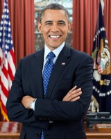 Obama maakt deel uit van de Democratische Partij, die de blauwe kleur gebruikt. / Bron: Janeb13, Pixabay