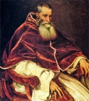 Paus Paulus III / Bron: Titian, Wikimedia Commons (Publiek domein)