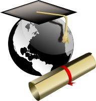 Dankzij een diploma gaat er een wereld voor je open / Bron: OpenClipart Vectors, Pixabay