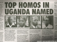 heksenjacht op homo's in Oeganda
