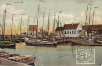 De haven van Marken, begin 20e eeuw / Bron: Dolph Kohnstamm, Wikimedia Commons (Publiek domein)