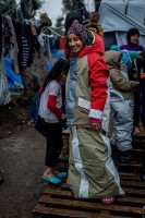 Vluchtelingen op Lesbos / Bron: Sheltersuit