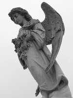 Standbeeld van een engel op het Metairie-kerkhof in New Orleans, Louisiana / Bron: Publiek domein, Wikimedia Commons (PD)