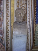 Buste van Pythagoras in het Vaticaan Museum, Rome / Bron: Andargor, Wikimedia Commons (Publiek domein)
