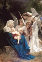 Song of the Angels (1881), William-Adolphe Bouguereau / Bron: William-Adolphe Bouguereau, Wikimedia Commons (Publiek domein)