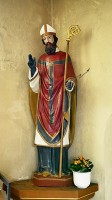 Donatus van Münstereifel, Beeld in de Kirche St. Nikolaus, Kasel im Ruwertal (Duitsland) / Bron: Helge Klaus Rieder, Wikimedia Commons (CC0)