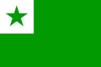 Esperanto vlag / Bron: Gabriel Ehrnst GRUNDIN, Wikimedia Commons (Publiek domein)