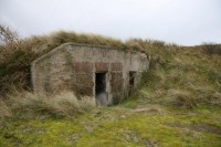 Bunkerberging in de duinen bij Hollum / Bron: Persbureau Ameland