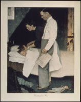 Vrijwaring van vrees / Bron: Norman Rockwell - U.S. National Archives and Records Administration