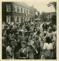Bevrijdingsfeest in Nes  / Bron: Uit het archief van Jan Blaak