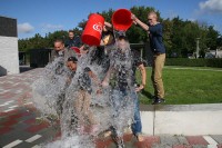 Ice bucket challenge / Bron: Persbureau Ameland