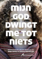 De Remonstranten zijn op 11 november 2014 van start gegaan met een landelijke mediacampagne om vrienden te werven. Een van de posters heeft de tekst: "Mijn God dwingt me tot niets". De ironie wil dat Tom Mikkers daar een voorbeeld aan kan nemen of zijn het slechts posters voor de bühne? Of geldt deze slogan soms alleen van 'boven naar beneden' en niet voor mensen onderling? Of bedoelt Mikkers te zeggen: "Mijn God dwingt je tot niets, daar hebben we de overheid voor"? / Bron: Affiche Remonstranten