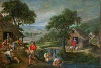 Marten van Valckenborch - Gelijkenis van Christus als de goede herder / Bron: Marten van Valckenborch, Wikimedia Commons (Publiek domein)
