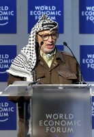 Arafat / Bron: World Economic Forum - Remy Steinegger, Wikimedia Commons (CC BY-SA-2.0)
