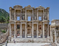 Paulus de apostel woonde in Efeze, Turkije. Efeze was een van de zeven steden die in het boek Openbaring aan de orde komen. / Bron: Benh LIEU SONG, Wikimedia Commons (CC BY-SA-3.0)