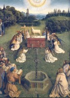Jan van Eyck: De aanbidding van het lam / Bron: Jan van Eyck, Wikimedia Commons (Publiek domein)