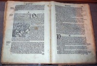 Bladzij uit in het Deens vertaalde bijbel in 1550 / Bron: Tomasz Sienicki, Wikimedia Commons (CC BY-2.5)