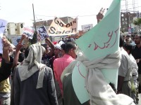 Protesten in Sanaa 21 februari / Bron: Email4mobile, Wikimedia Commons (CC BY-SA-3.0)